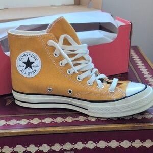 Converse Mustard High-Top Sneakers Unisex